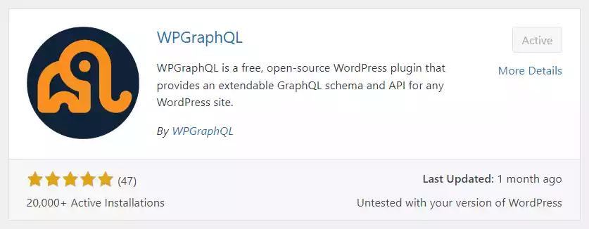 WPGraphQL WordPress Plugin