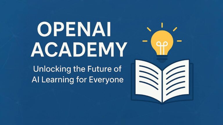 OpenAI Academy: AI Learning for Everyone OpenAI Academy: AI Learning for Everyone